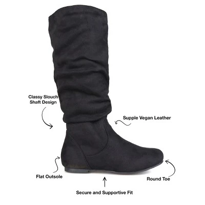 Journee Collection Wide Calf Women's Rebecca-02 Boot 9 Journee Collection Wide Calf Women's Rebecca-02 Boot - Image 7