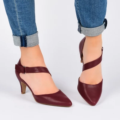 Journee Collection Womens Tillis Tru Comfort Foam Pointed Toe Mid Heel Pumps 10 Journee Collection Womens Tillis Tru Comfort Foam Pointed Toe Mid Heel Pumps - Image 8