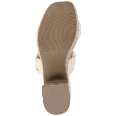 Journee Collection Womens Kyaa Tru Comfort Foam Braided Strap Platform Sandals 6 Journee Collection Womens Kyaa Tru Comfort Foam Braided Strap Platform Sandals - Image 4