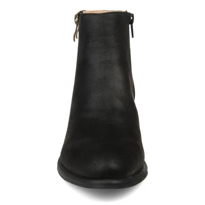 Journee Collection Womens Jayda Inside Zip Stacked Heel Booties 7 Journee Collection Womens Jayda Inside Zip Stacked Heel Booties - Image 5