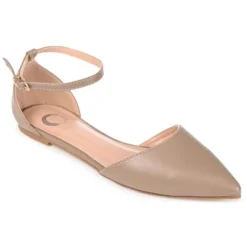 Journee Collection Womens Reba Buckle Pointed Toe Ballet Flats 35 Journee Collection Womens Reba Buckle Pointed Toe Ballet Flats -Journee Collection GUEST c521ce0a 7bc7 48bf a6f5 853418749a25