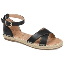 Journee Collection Womens Lyddia Espadrille Flat Sandals 23 Journee Collection Womens Lyddia Espadrille Flat Sandals -Journee Collection GUEST c53d4cac 69ea 4e13 a15d e9d4f06ca72a