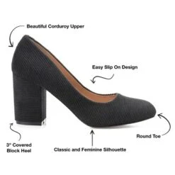 Journee Collection Womens Fai Round Toe Mid Block Heel Pumps 19 Journee Collection Womens Fai Round Toe Mid Block Heel Pumps -Journee Collection GUEST c560e363 2c3d 4585 af0a 88ba66615425