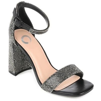 Journee Collection Womens Idda Tru Comfort Foam Rhinestone Detail Block Heel Sandals 11 Journee Collection Womens Idda Tru Comfort Foam Rhinestone Detail Block Heel Sandals - Image 9