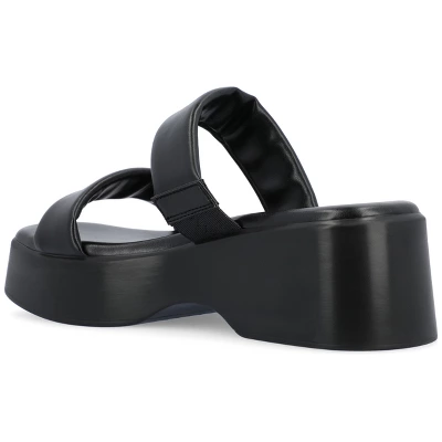 Journee Collection Womens Veradie Tru Comfort Foam Slip On Platform Sandals 8 Journee Collection Womens Veradie Tru Comfort Foam Slip On Platform Sandals - Image 6