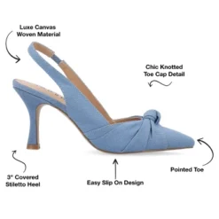 Journee Collection Womens Bahar Sling Back Pointed Toe Pumps 21 Journee Collection Womens Bahar Sling Back Pointed Toe Pumps -Journee Collection GUEST c87e80eb f5d0 4f95 99cc ee85d569bae2