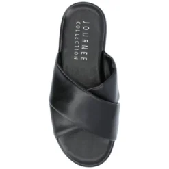 Journee Collection Womens Addilynn Tru Comfort Foam Puffy Slide Sandal -Journee Collection GUEST c9520abf 4007 43c9 8743 cedcb6964a3c