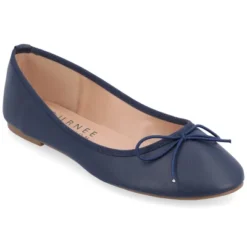 Journee Collection Womens Vika Slip On Round Toe Ballet Flats -Journee Collection GUEST ca543912 a84e 49e8 a91a 057984359bf1