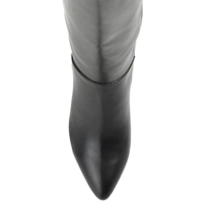 Journee Collection Womens Landree Tru Comfort Foam Wide Calf Block Heel Knee High Boots 5 Journee Collection Womens Landree Tru Comfort Foam Wide Calf Block Heel Knee High Boots - Image 3