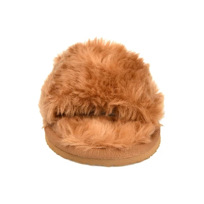 Journee Collection Womens Dawn Comfort Insole Slip On Slide Open Toe Slippers 7 Journee Collection Womens Dawn Comfort Insole Slip On Slide Open Toe Slippers - Image 5