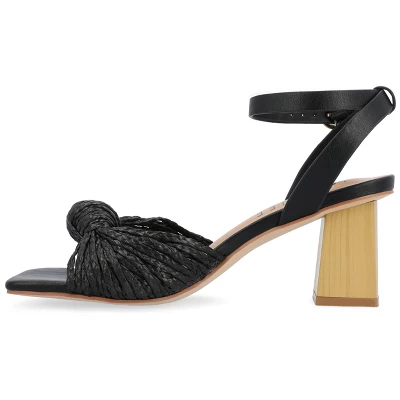 Journee Collection Womens Galinda Tru Comfort Foam Low Block Heel Sandals 3 Journee Collection Womens Galinda Tru Comfort Foam Low Block Heel Sandals