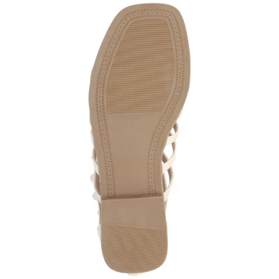 Journee Collection Womens Petrra Tru Comfort Foam Gladiator Back Zip Sandals 6 Journee Collection Womens Petrra Tru Comfort Foam Gladiator Back Zip Sandals - Image 4