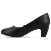 Journee Collection Womens Luu-m Comfort Insole Round Toe Low Block Heel Pumps 2 Journee Collection Womens Luu-m Comfort Insole Round Toe Low Block Heel Pumps -Journee Collection GUEST cc08175d 6184 406d 851d 9c3e13d129d3