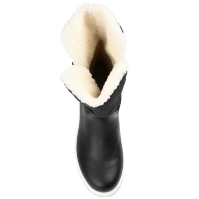 Journee Collection Womens Pippah Tru Comfort Foam Block Heel Winter Boots 5 Journee Collection Womens Pippah Tru Comfort Foam Block Heel Winter Boots - Image 3