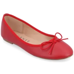 Journee Collection Womens Vika Slip On Round Toe Ballet Flats -Journee Collection GUEST ce364a80 eaa8 4c67 ad1d 5ac9ead64780