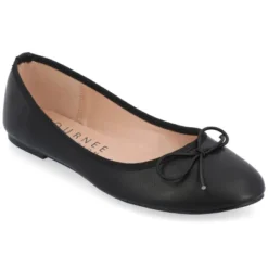 Journee Collection Womens Vika Slip On Round Toe Ballet Flats -Journee Collection GUEST cebe573a b5e9 42bd 91e5 11b4d419405e