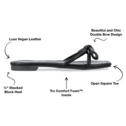 Journee Collection Womens Soma Tru Comfort Foam Slide Low Block Heel Sandals -Journee Collection GUEST cf32de75 b789 4300 b6c9 dfaf77278a88