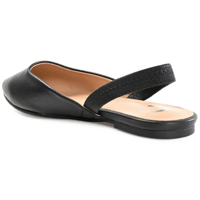 Journee Collection Womens Mallorca Pull On Almond Toe Sling-Back Flats 8 Journee Collection Womens Mallorca Pull On Almond Toe Sling-Back Flats - Image 6