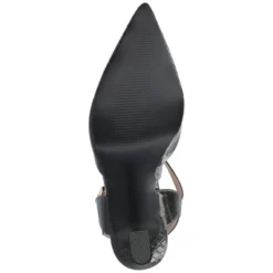 Journee Collection Womens Nixey Croco Texture Buckle Pointed Toe Pumps -Journee Collection GUEST d083565c f78b 4af5 aade 28116c230de3