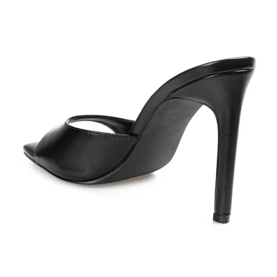 Journee Collection Womens Marlowe Tru Comfort Foam Open Toe High Stiletto Pumps 8 Journee Collection Womens Marlowe Tru Comfort Foam Open Toe High Stiletto Pumps - Image 6