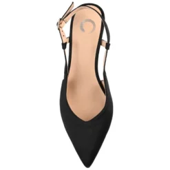 Journee Collection Womens Knightly Sling Back Mid Stiletto Pointed Toe Pumps 17 Journee Collection Womens Knightly Sling Back Mid Stiletto Pointed Toe Pumps -Journee Collection GUEST d1245432 c3c1 45a5 a77a a0a6dcaf8bd6