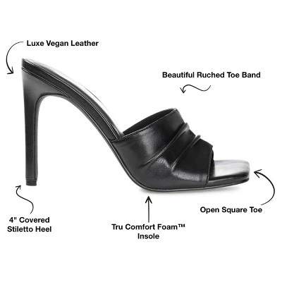 Journee Collection Womens Camber Tru Comfort Foam Open Toe High Stiletto Pumps 9 Journee Collection Womens Camber Tru Comfort Foam Open Toe High Stiletto Pumps - Image 7