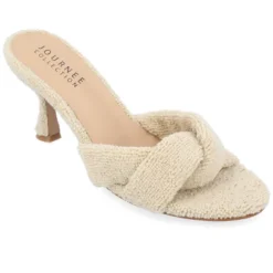 Journee Collection Womens Mannon Soft Terry Cloth Slip On Open Toe Pumps 25 Journee Collection Womens Mannon Soft Terry Cloth Slip On Open Toe Pumps -Journee Collection GUEST d2728a89 6fda 4586 9d5b a9500d92840c