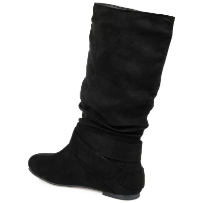 Journee Collection Wide Calf Women's Shelley-6 Boot 8 Journee Collection Wide Calf Women's Shelley-6 Boot - Image 6
