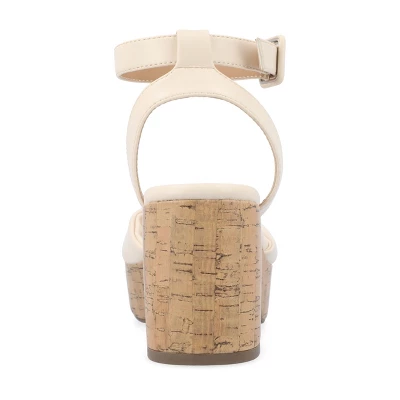 Journee Collection Womens Eianna Tru Comfort Foam Ankle Strap Platform Sandals 4 Journee Collection Womens Eianna Tru Comfort Foam Ankle Strap Platform Sandals - Image 2