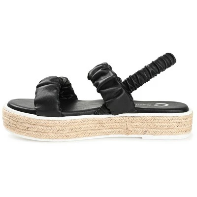 Journee Collection Womens Knowles Tru Comfort Foam Espadrille Platform Sandals 3 Journee Collection Womens Knowles Tru Comfort Foam Espadrille Platform Sandals