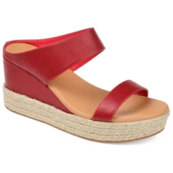 Journee Collection Womens Alissa Tru Comfort Foam Wedge Heel Espadrille Sandals -Journee Collection GUEST d37e675f 5590 45c7 ab79 f96e83ffc07f