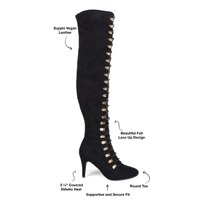 Journee Collection Womens Trill Round Toe Over The Knee Boots 9 Journee Collection Womens Trill Round Toe Over The Knee Boots - Image 7