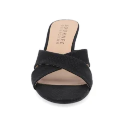 Journee Collection Womens Berkly Kitten Heel Slip On Open Toe Pumps -Journee Collection GUEST d46f2493 3764 4345 8f1e feff3e1a248e