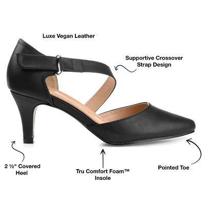 Journee Collection Womens Tillis Tru Comfort Foam Pointed Toe Mid Heel Pumps 9 Journee Collection Womens Tillis Tru Comfort Foam Pointed Toe Mid Heel Pumps - Image 7