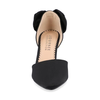 Journee Collection Women's Tanzi Pointed Toe Mid Heel Pumps 7 Journee Collection Women's Tanzi Pointed Toe Mid Heel Pumps - Image 5