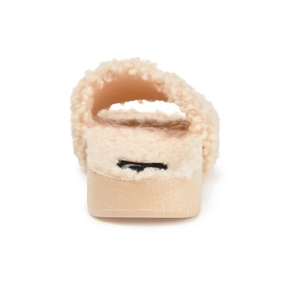 Journee Collection Women's Faux Fur Haimi Slipper 4 Journee Collection Women's Faux Fur Haimi Slipper - Image 2