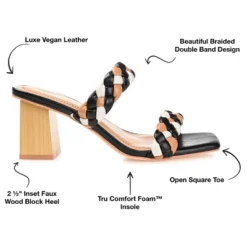 Journee Collection Womens Bronte Tru Comfort Foam Open Square Toe Block Heel Sandals 20 Journee Collection Womens Bronte Tru Comfort Foam Open Square Toe Block Heel Sandals -Journee Collection GUEST d7a2884f 6e16 444f 9e33 bbbb98f5c173