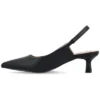 Journee Collection Womens Paulina Kitten Heel Sling Back Pointed Toe Pumps 2 Journee Collection Womens Paulina Kitten Heel Sling Back Pointed Toe Pumps -Journee Collection GUEST d838ca21 d13e 40c9 95ca b77857a96431