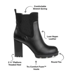 Journee Collection Womens Islana Tru Comfort Foam Pull On Stacked Heel Booties 19 Journee Collection Womens Islana Tru Comfort Foam Pull On Stacked Heel Booties -Journee Collection GUEST d85523fa 12d3 48af 8fd1 4d78dcfcfb63