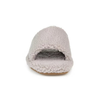 Journee Collection Women's Faux Fur Sunlight Slipper 7 Journee Collection Women's Faux Fur Sunlight Slipper - Image 5