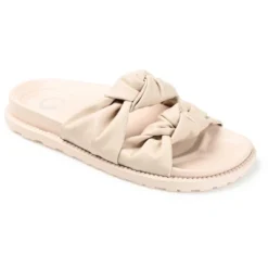 Journee Collection Womens Melanie Slide Flat Sandals -Journee Collection GUEST d911d6a7 79bd 4eb9 a16a 3109b32eee36