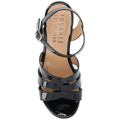 Journee Collection Womens Jania Tru Comfort Foam Buckle Platform Sandals 5 Journee Collection Womens Jania Tru Comfort Foam Buckle Platform Sandals - Image 3