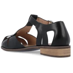 Journee Collection Womens Azzaria Low Block Heel Square Toe Flats -Journee Collection GUEST da682c3b b973 41c7 8bd0 82d62fd1eeed