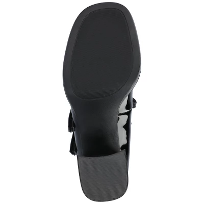 Journee Collection Womens Shasta Tru Comfort Foam Mid Heel Square Toe Pumps 6 Journee Collection Womens Shasta Tru Comfort Foam Mid Heel Square Toe Pumps - Image 4