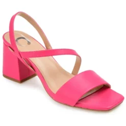 Journee Collection Womens Lirryc Open Toe Mid Block Heel Pumps -Journee Collection GUEST dc911b87 2d11 4a77 819d 55ce57d83284