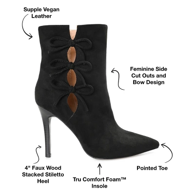 Journee Collection Womens Deandra Tru Comfort Foam Inside Zip Stiletto Booties 9 Journee Collection Womens Deandra Tru Comfort Foam Inside Zip Stiletto Booties - Image 7