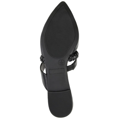 Journee Collection Womens Olivea Tru Comfort Foam Slip On Almond Toe Mules Flats 6 Journee Collection Womens Olivea Tru Comfort Foam Slip On Almond Toe Mules Flats - Image 4