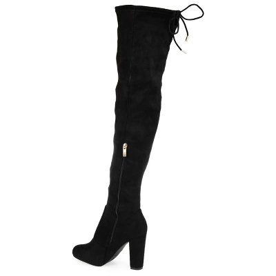 Journee Collection Womens Maya Block Heel Over The Knee Boots 8 Journee Collection Womens Maya Block Heel Over The Knee Boots - Image 6
