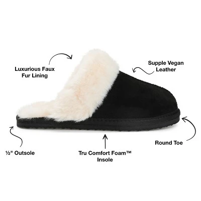 Journee Collection Womens Delanee Tru Comfort Foam Slip On Mules Round Toe Slippers 9 Journee Collection Womens Delanee Tru Comfort Foam Slip On Mules Round Toe Slippers - Image 7