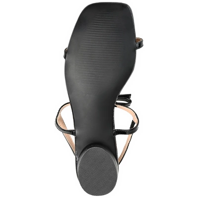 Journee Collection Womens Zaidda Sling Back Low Block Heel Sandals 6 Journee Collection Womens Zaidda Sling Back Low Block Heel Sandals - Image 4